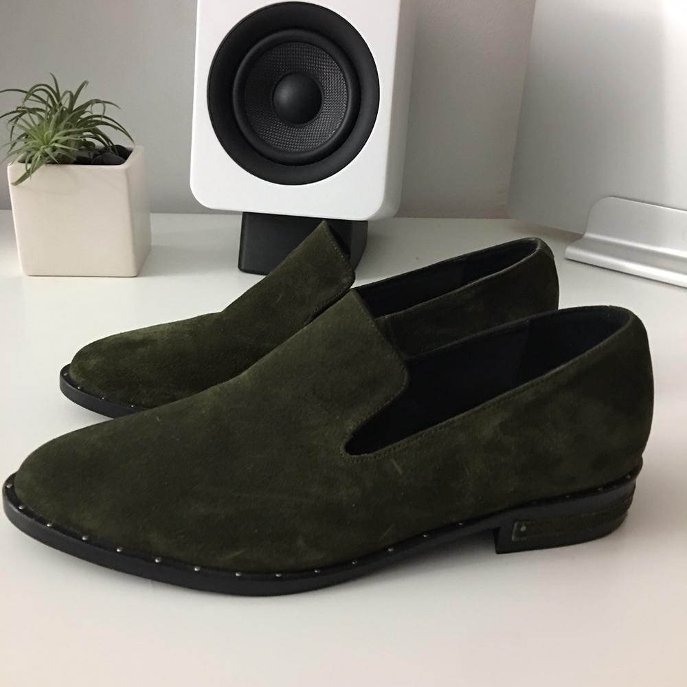 Freda Salvador - Olive Green Modern Coast Loafer