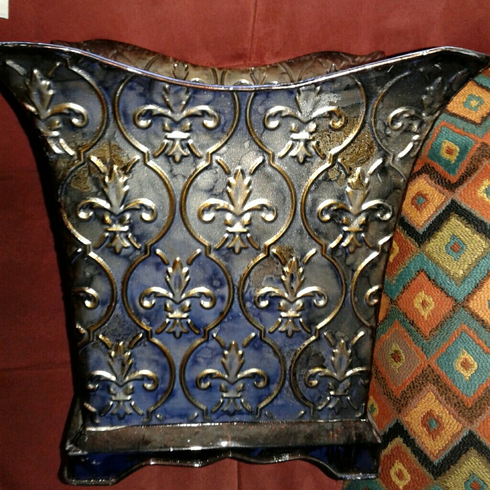 ****Sold***New olive green decorative piece