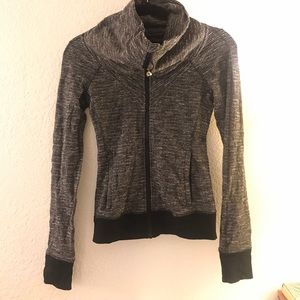 Lululemon grey zip up jacket
