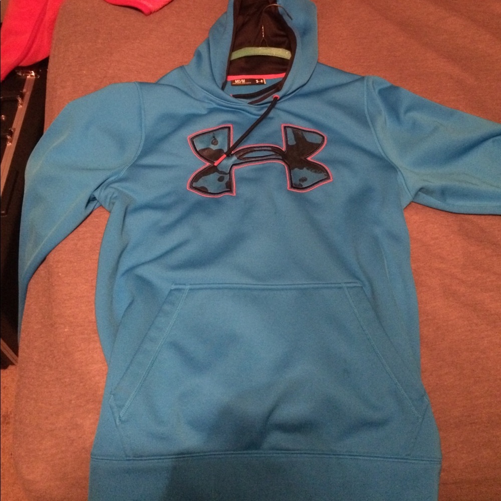 Blue Under Armor hoodie