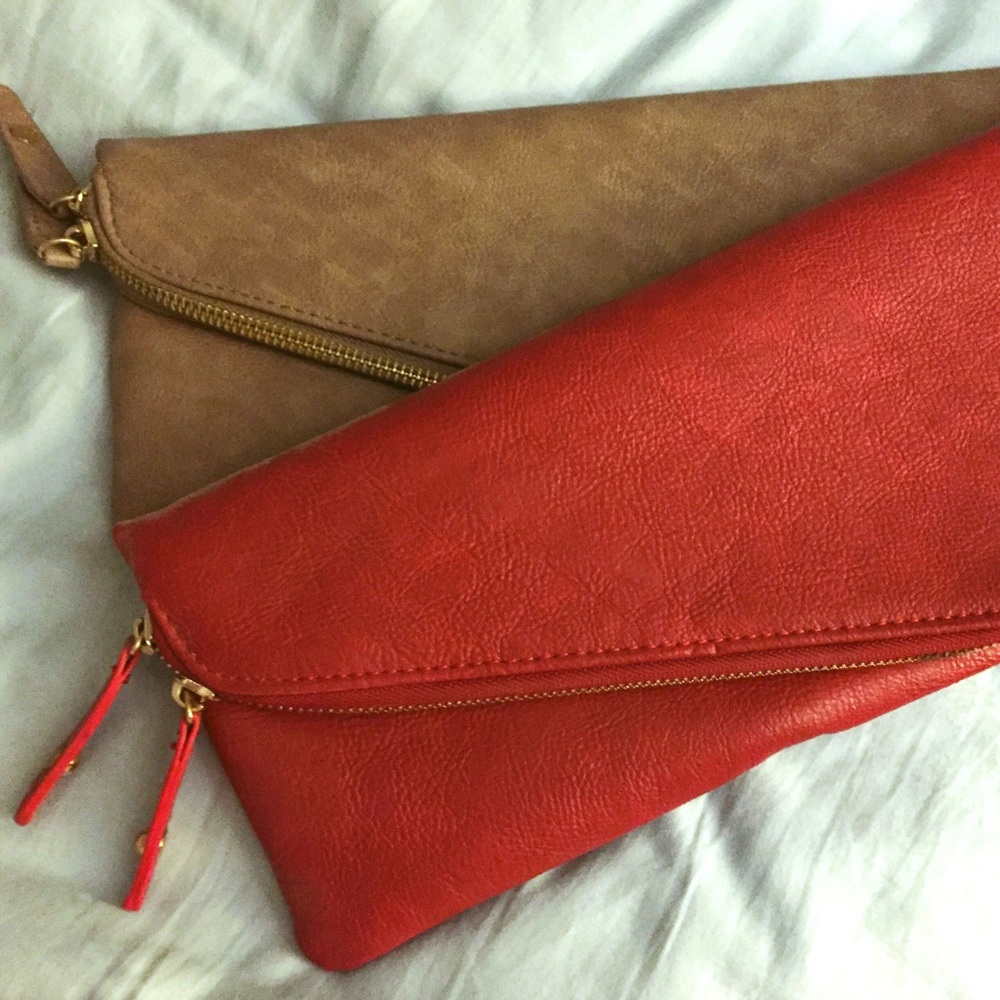 Dress up or down clutches with chain