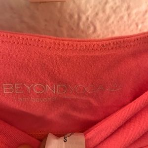 Beyond yoga bright pink small yoga pants worn once