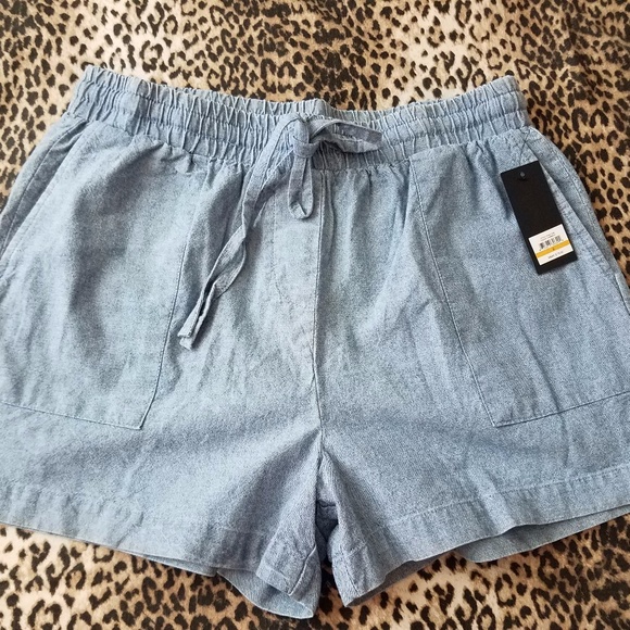 KENNETH COLE NEW YORK Denim Shorts S BNWT $75 - Picture 1 of 5