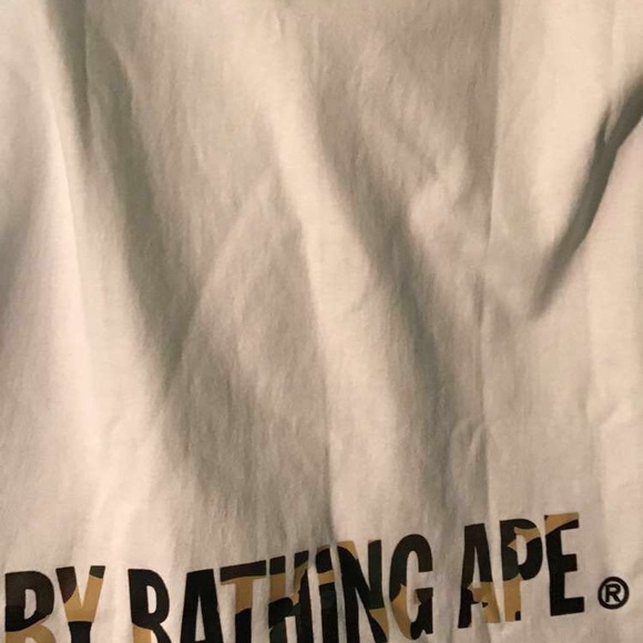 Bathing ape t shirt medium - Picture 2 of 2