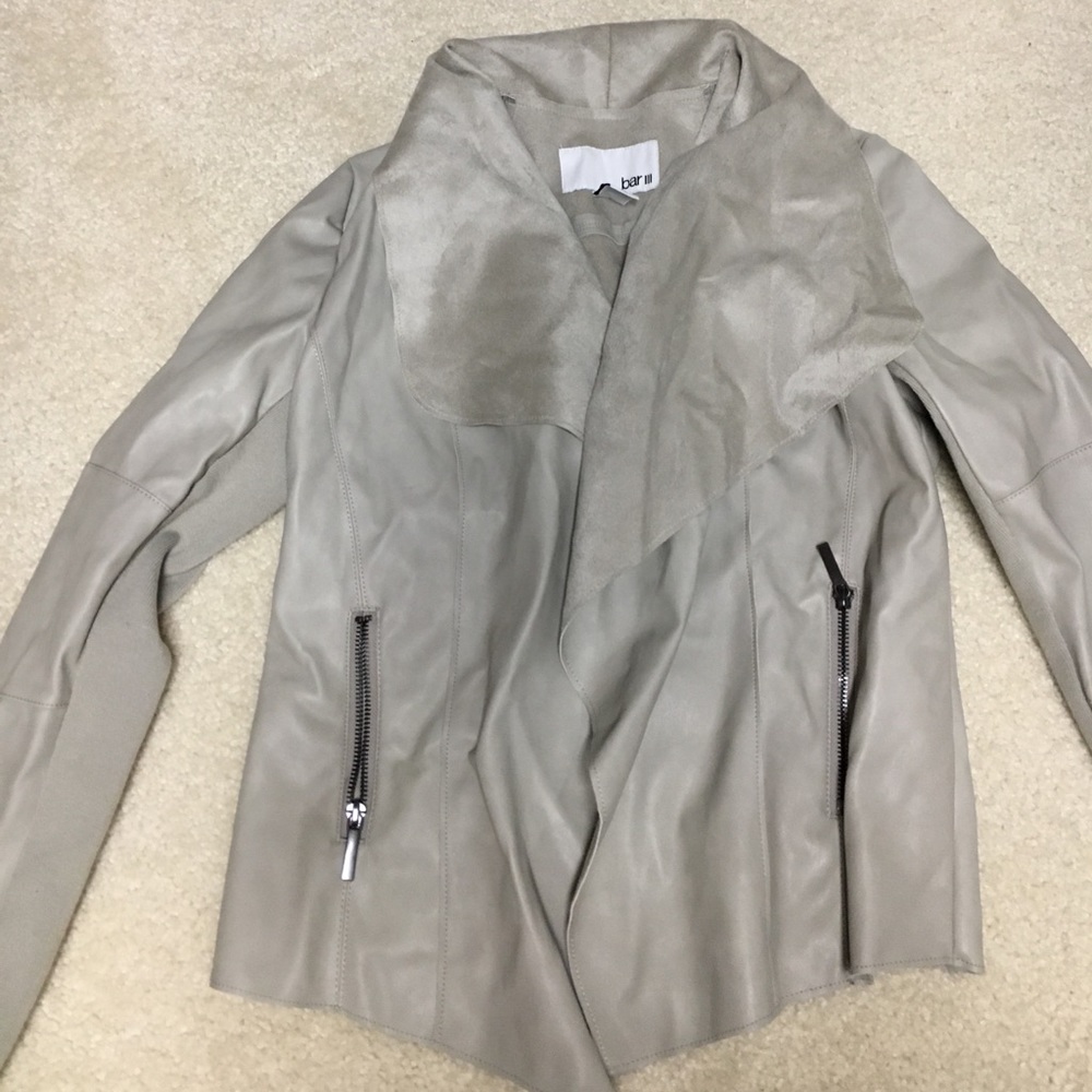 Bar III light gray jacket