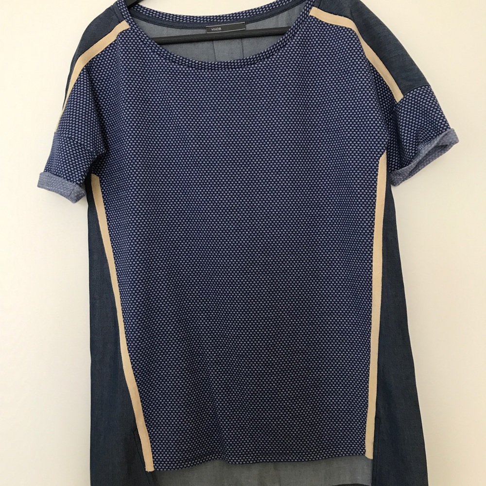 Vince structured T-shirt