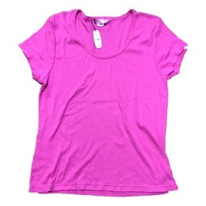 NWT Victoria's Secret Plain Pink T-Shirt