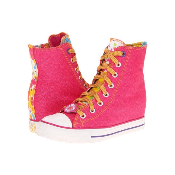 daddy's money wedge sneakers