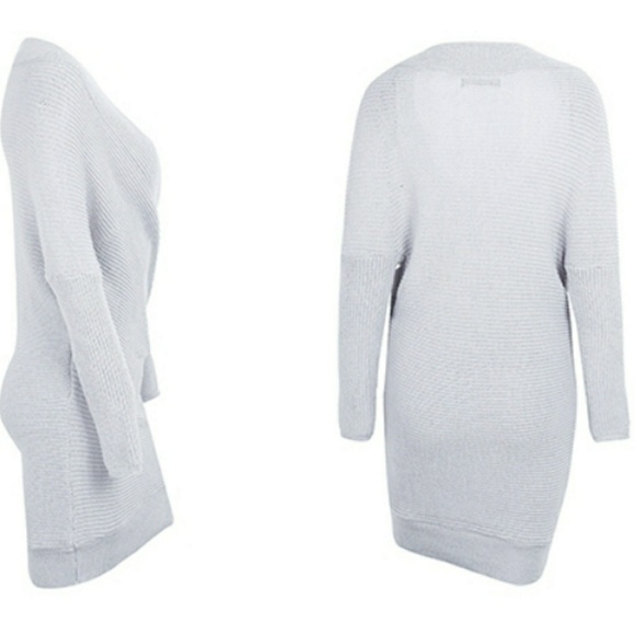 Knitted Wrap Sleeve Sweater/Dress - Picture 2 of 8