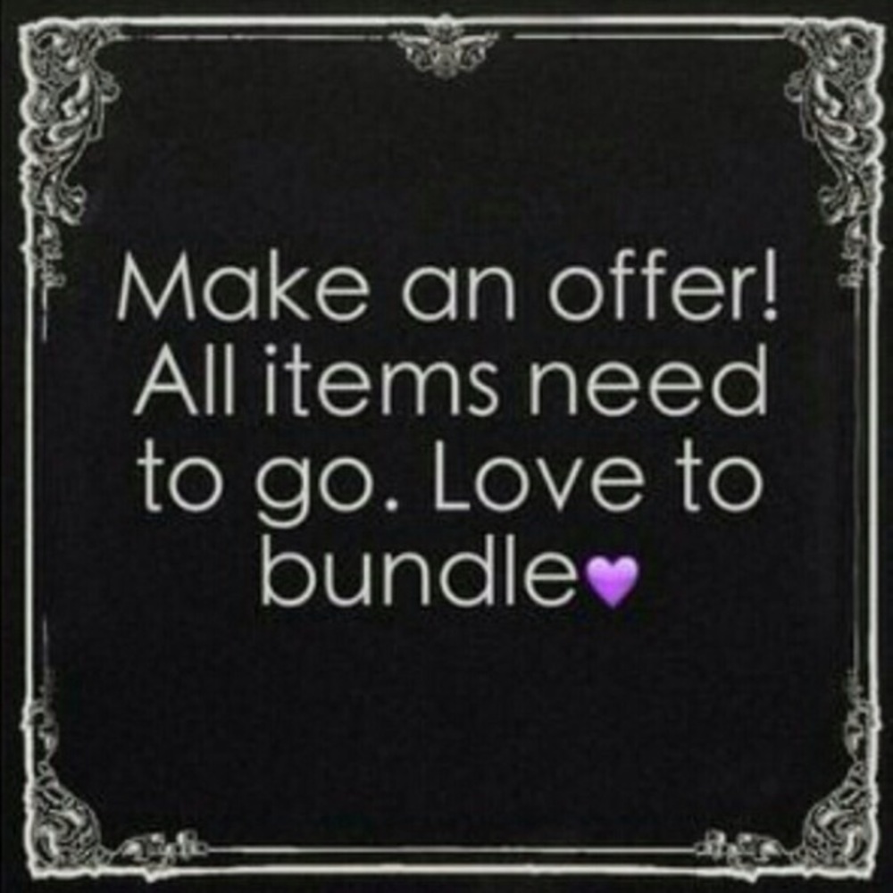 Please don't hesitate to make me offers! :)