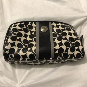 Coach makeup bag
