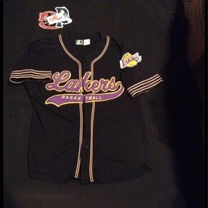 Los Angeles Lakers jersey starter vintage NBA rare