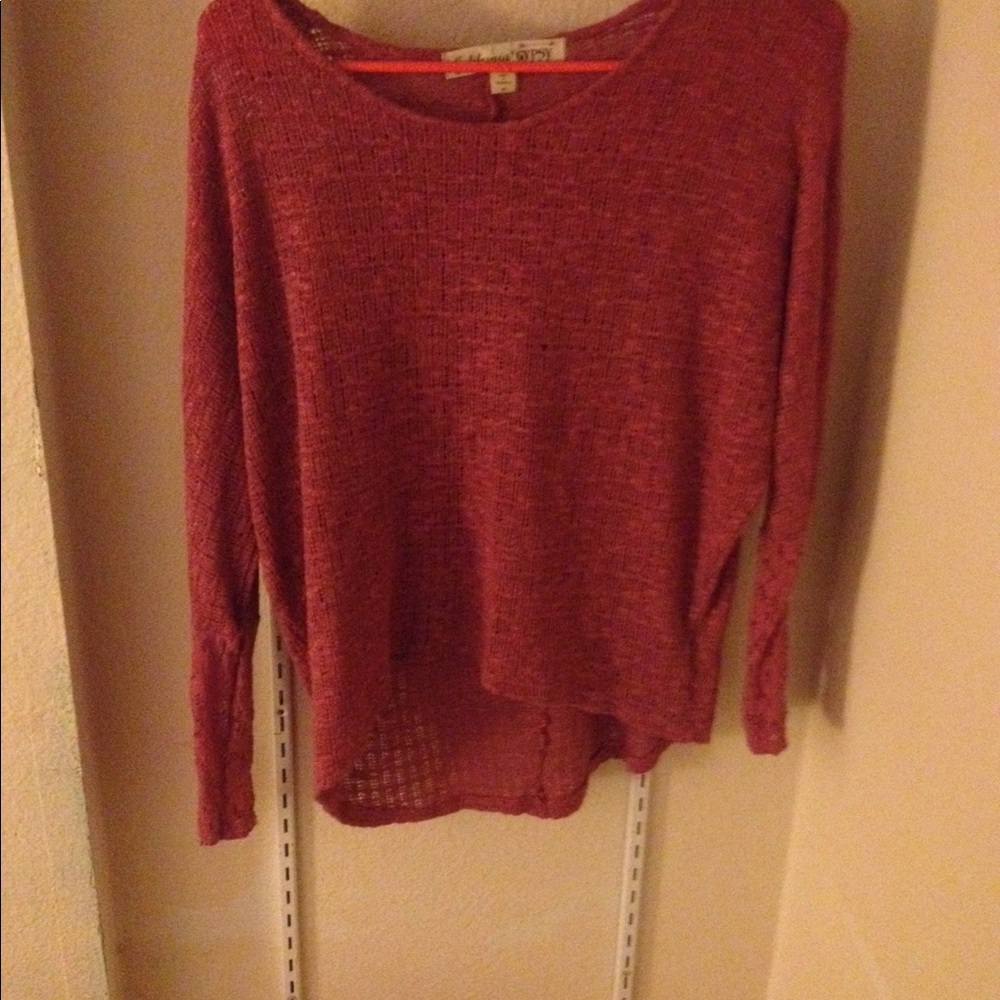 Muted pink sweater