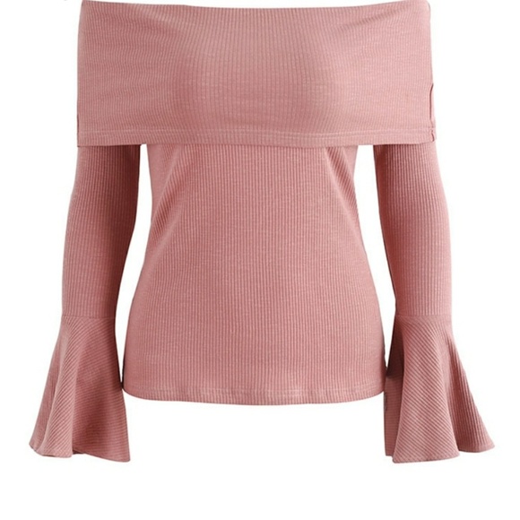 Last One⬇️Flirty Off Shoulder Sweater - Picture 5 of 7