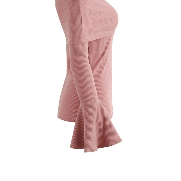 Last One⬇️Flirty Off Shoulder Sweater - Picture 6 of 7