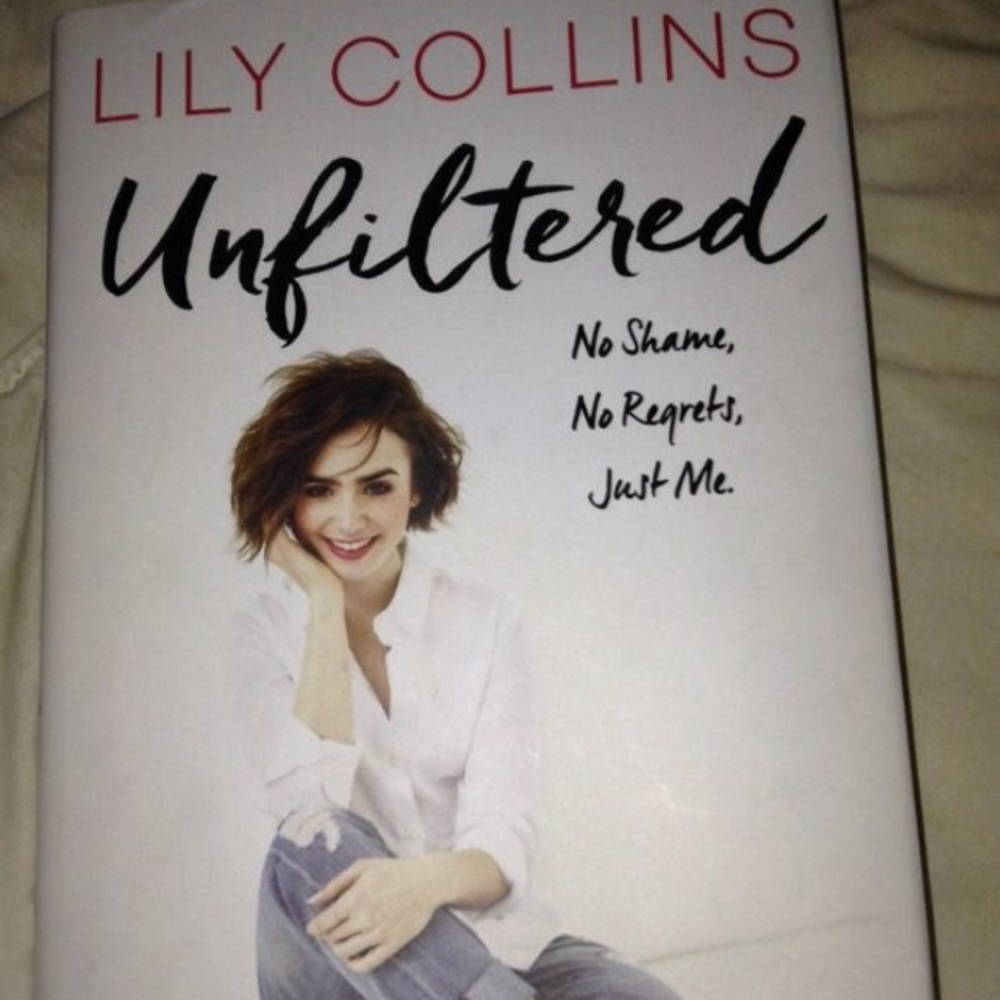 Brand new lily Collins book