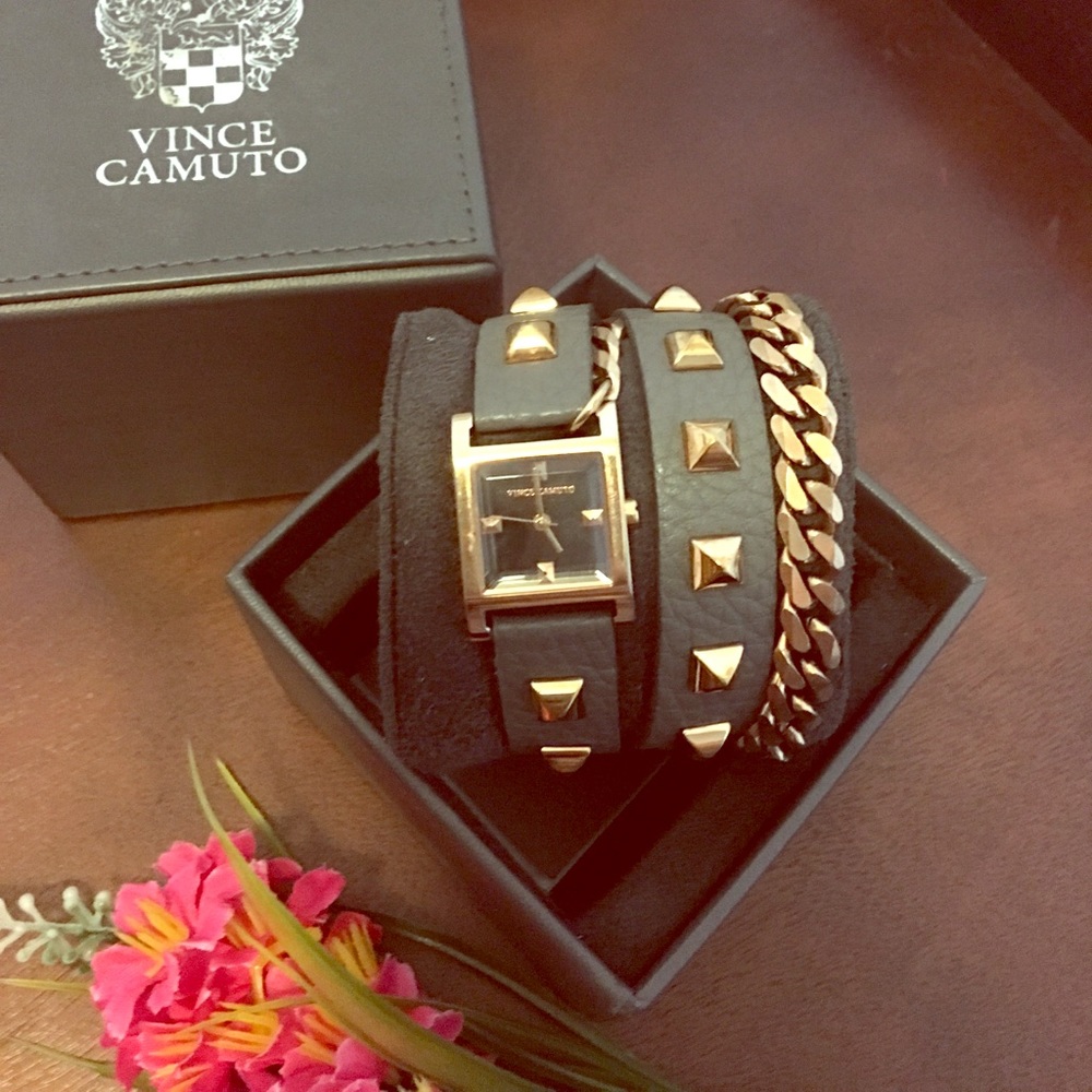 Vince Camuto Stud Bracelet Watch