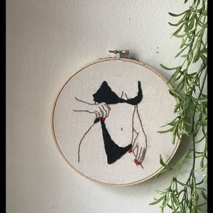 Beach Babe Embroidery