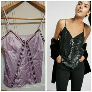 SOLD⭐AE Sequin & Beaded Cami