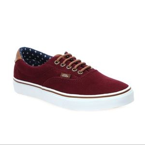Vans Era 59 TNL Bordeaux Size 8.5