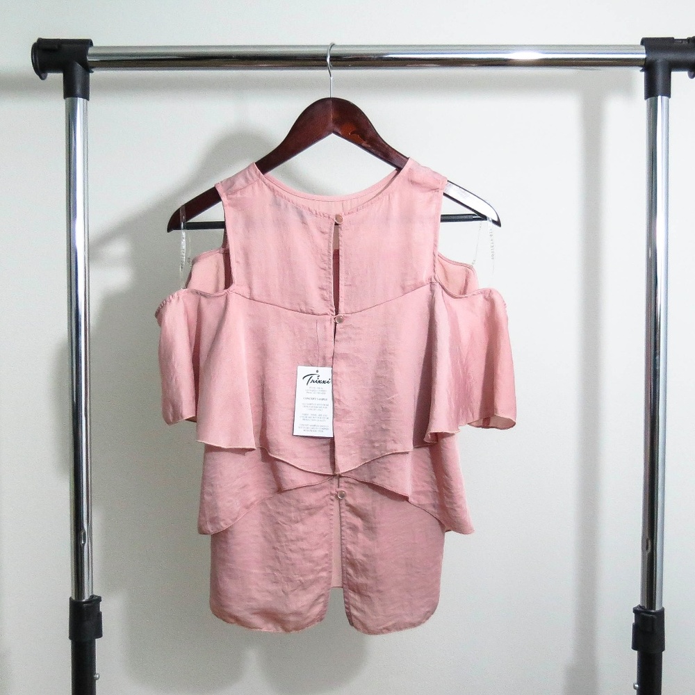 pink tunic top