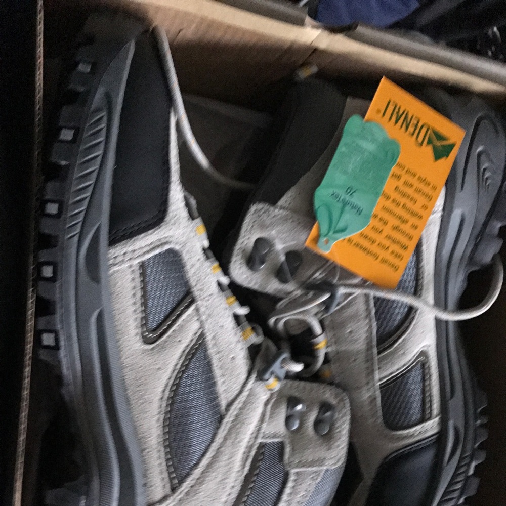 Brand New Denali Hiking Boots,Leather