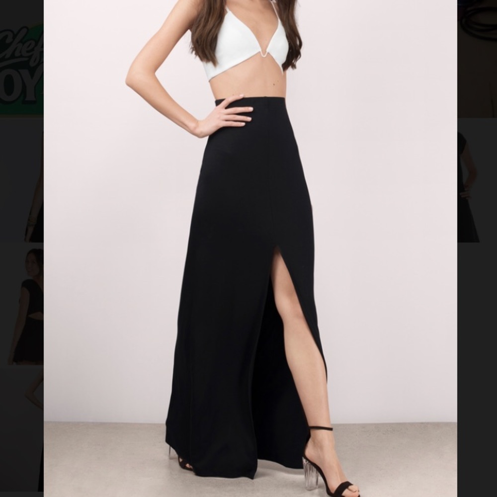 High Low Maxi Skirt (Nordstrom)