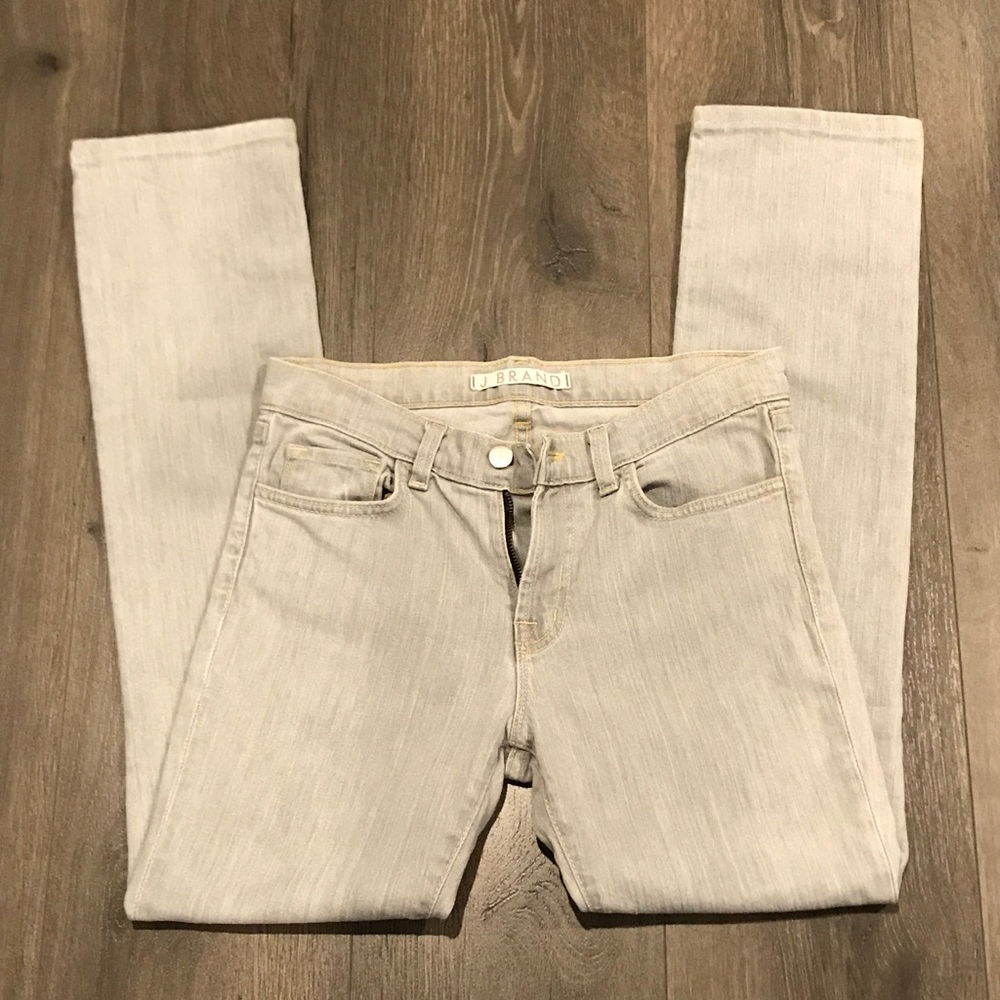 J Brand Grey Skinny Jeans