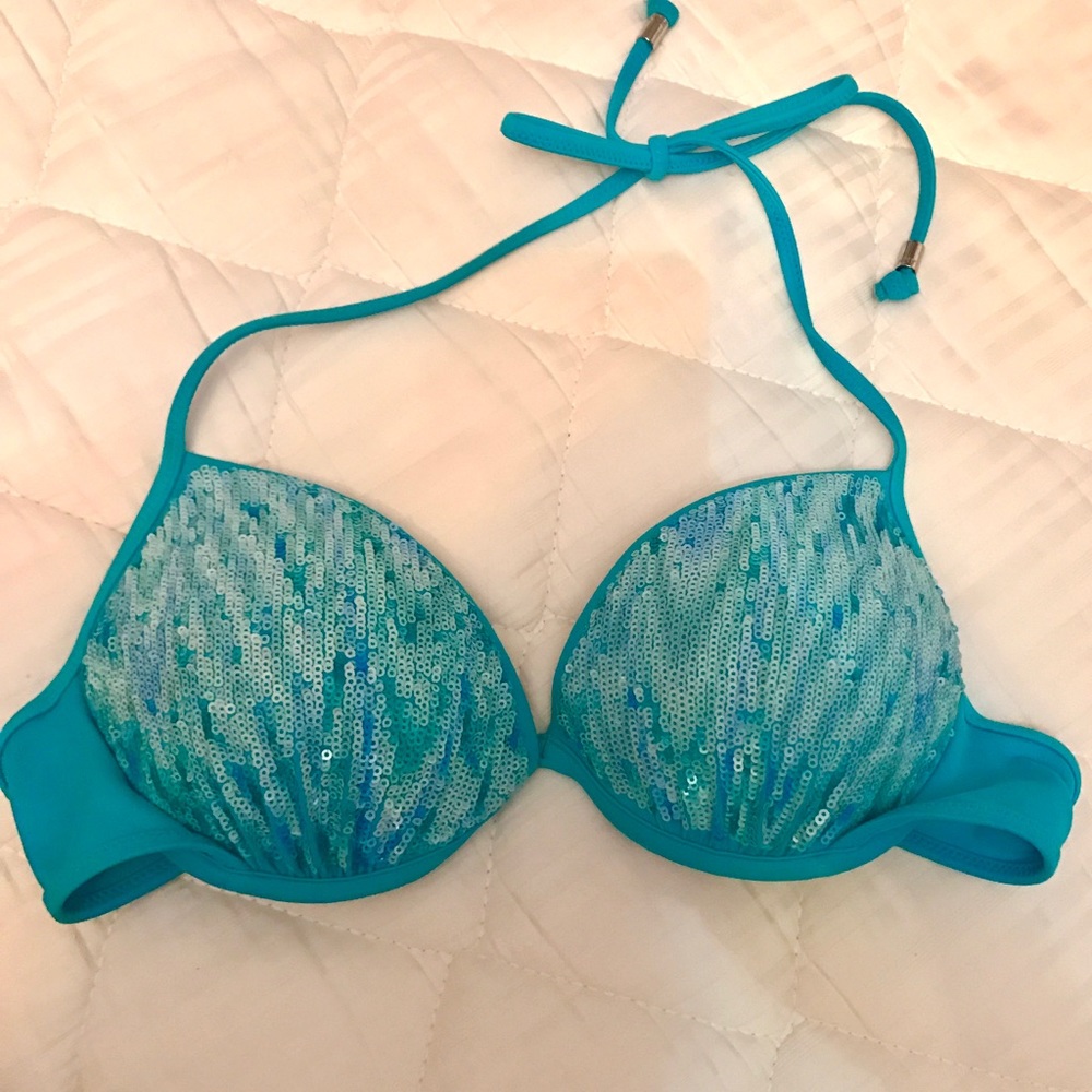 Victoria's Secret PINK Push Up Sequins Bikini