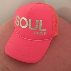 Pink Soulcycle hat