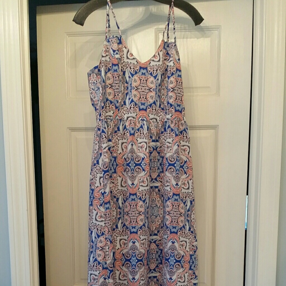 PARKER maxi dress Brocatto multi color