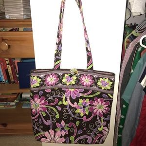 Vera Bradley Purple Punch Totebag