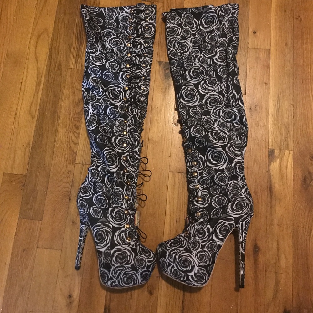 Over The Knee Heels