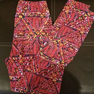vintage one size Lula roe leggings