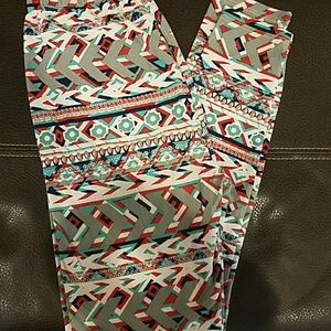 vintage one size Lula roe leggings