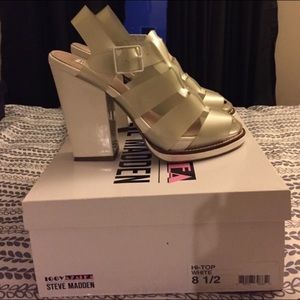 Steve Madden jelly heels