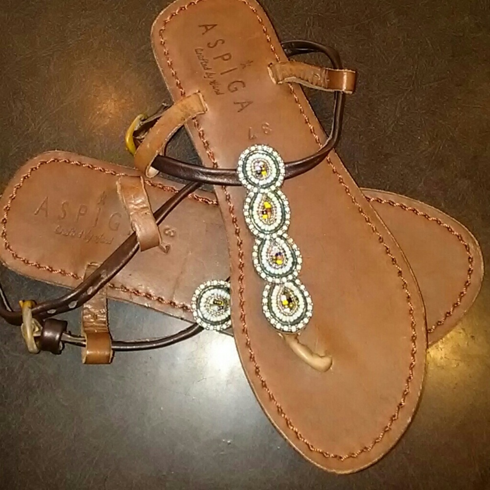 ASPIGA Sandals. NWOT