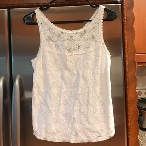 Abercrombie and Fitch lace tank! 🌟