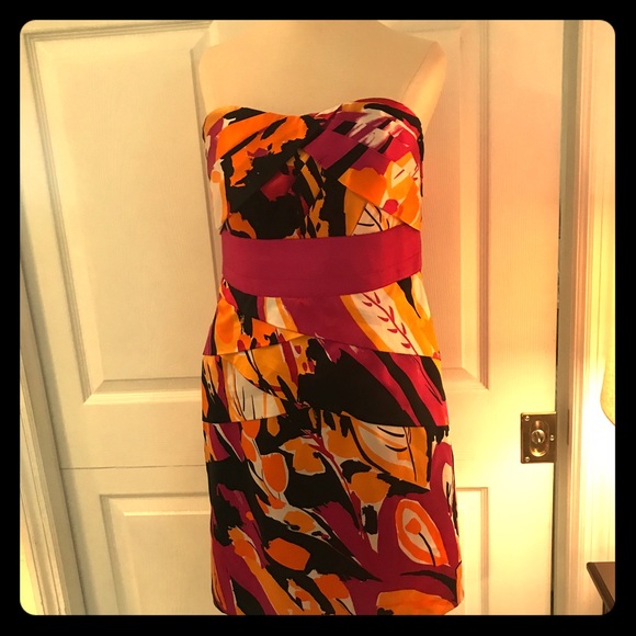 Phoebe Couture Strapless Dress - Picture 1 of 5
