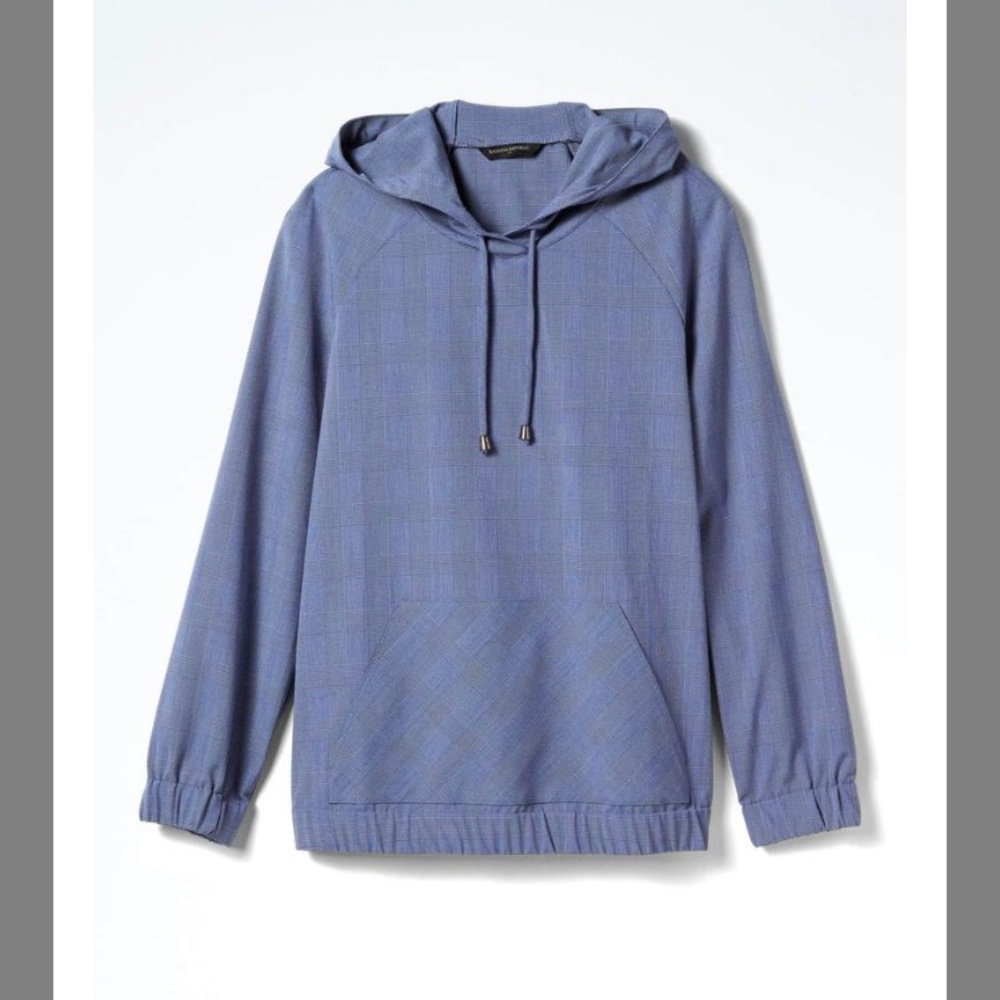 ⚡️SALE - Banana NWT Luxe Brushed Twill Hoodie (S)