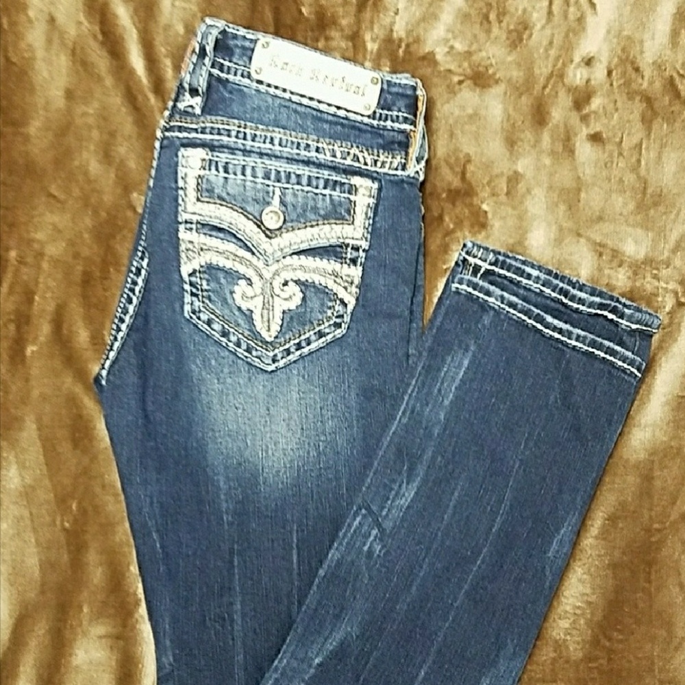 !ROCK REVIVAL SUKARA STR8 LEG JEANS 💗SALE 💗