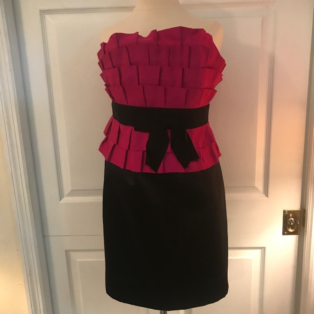 Phoebe Couture strapless dress