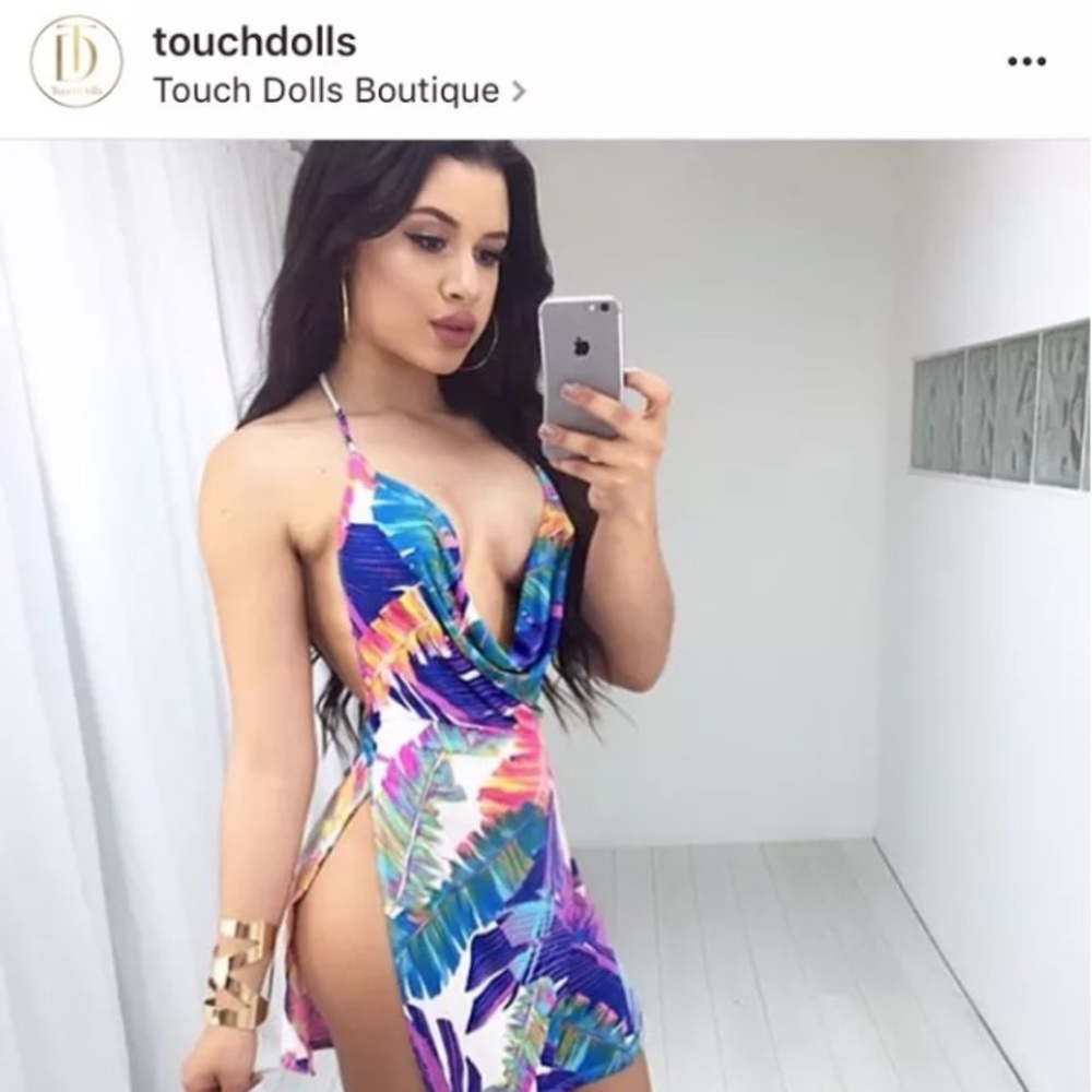 Floral Touch Dolls dress