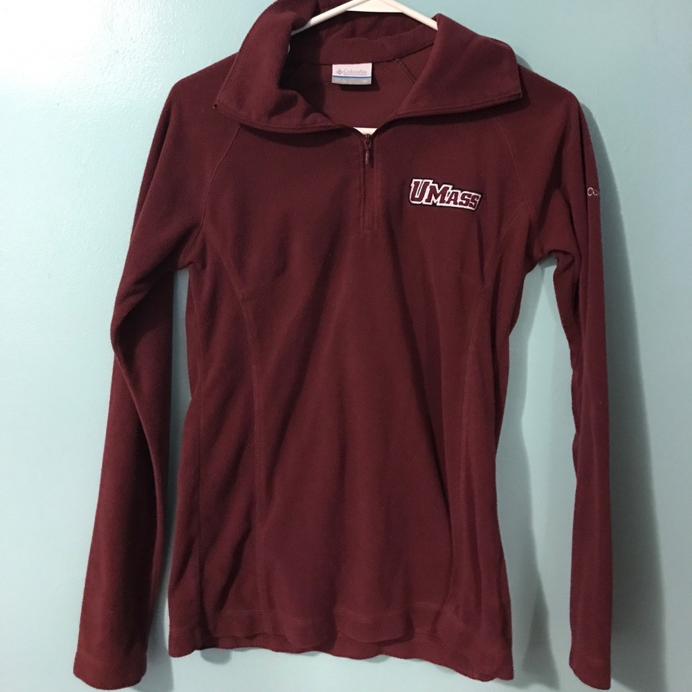 Columbia XS UMass quarter zip
