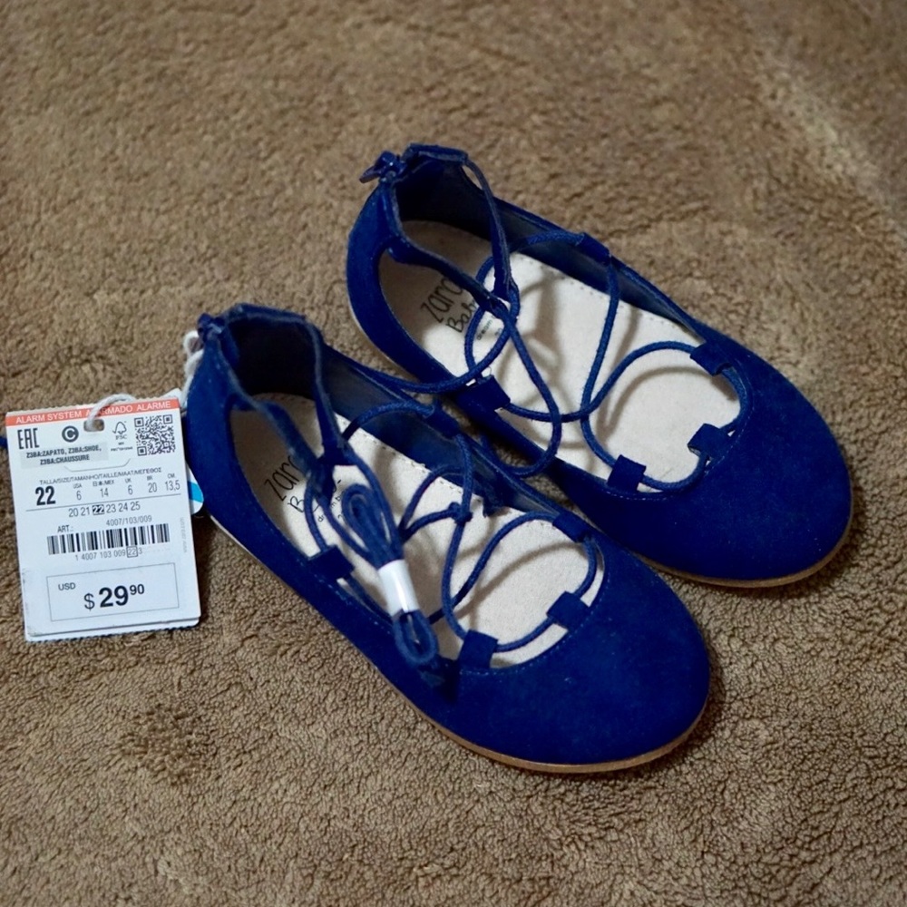 Zara Babygirl Ballet Flats