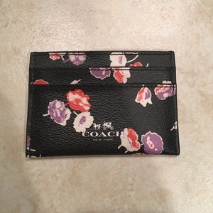 Coach card holder