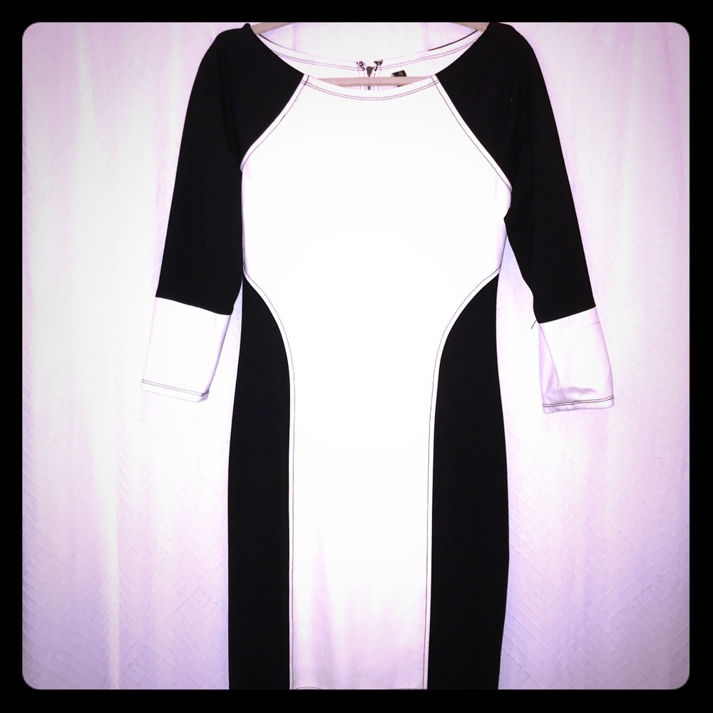 Flattering dress for office, cocktails, or casual