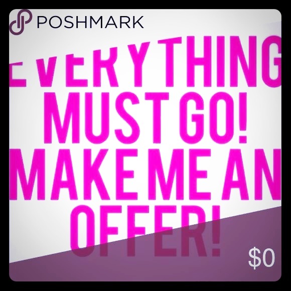Other - ! THIS WEEK ONLY ! EVERYTHING MUST GO Other - ! THIS WEEK ONLY ! EVERYTHING MUST GO