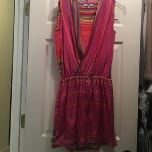 Amanda Uprichard pink striped dress