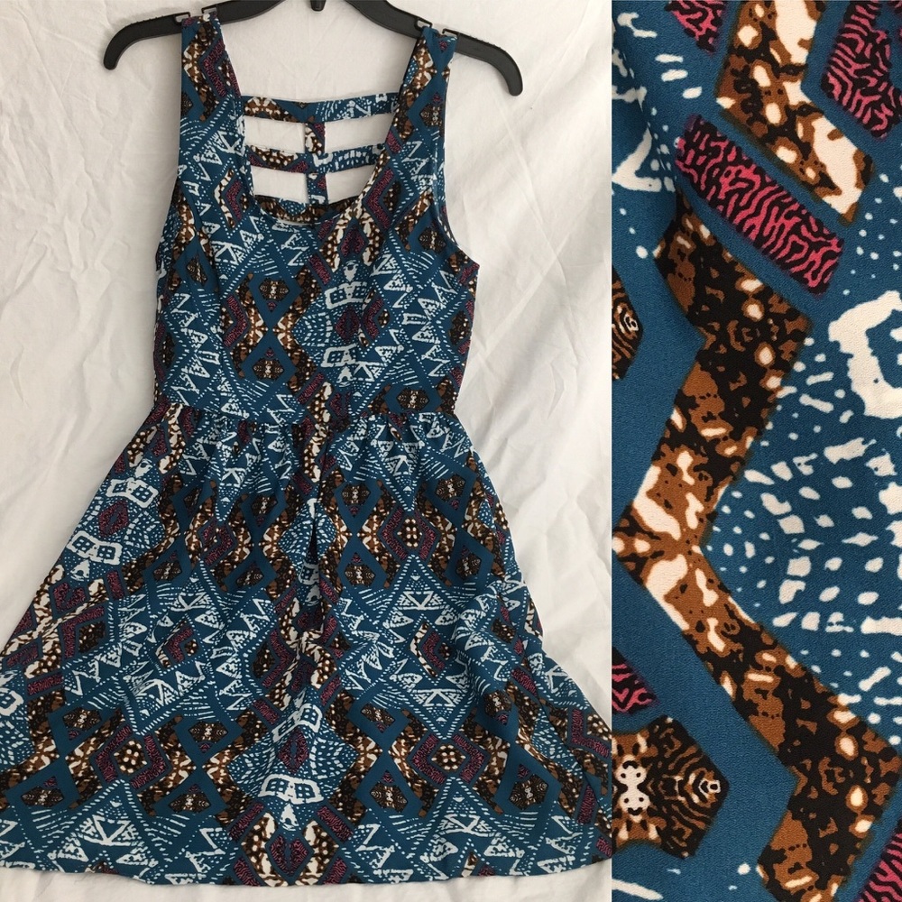 XHILARATION Dress With Back Cutout WORN ONCE